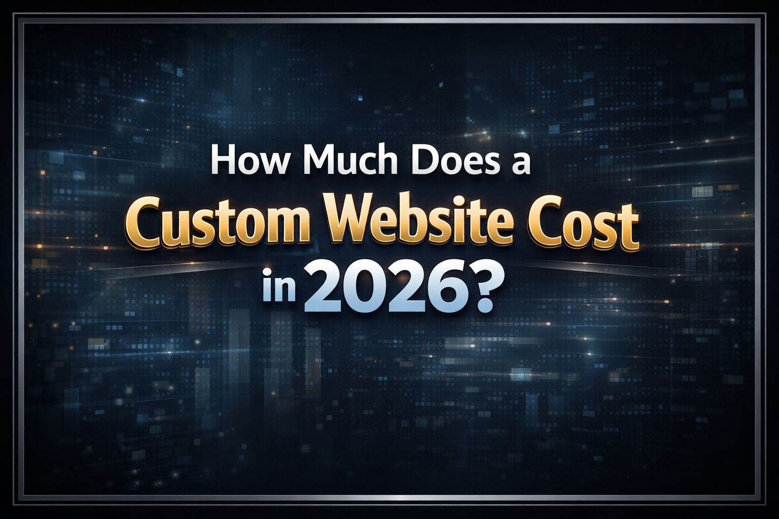 Business owner reviewing website pricing breakdown on laptop